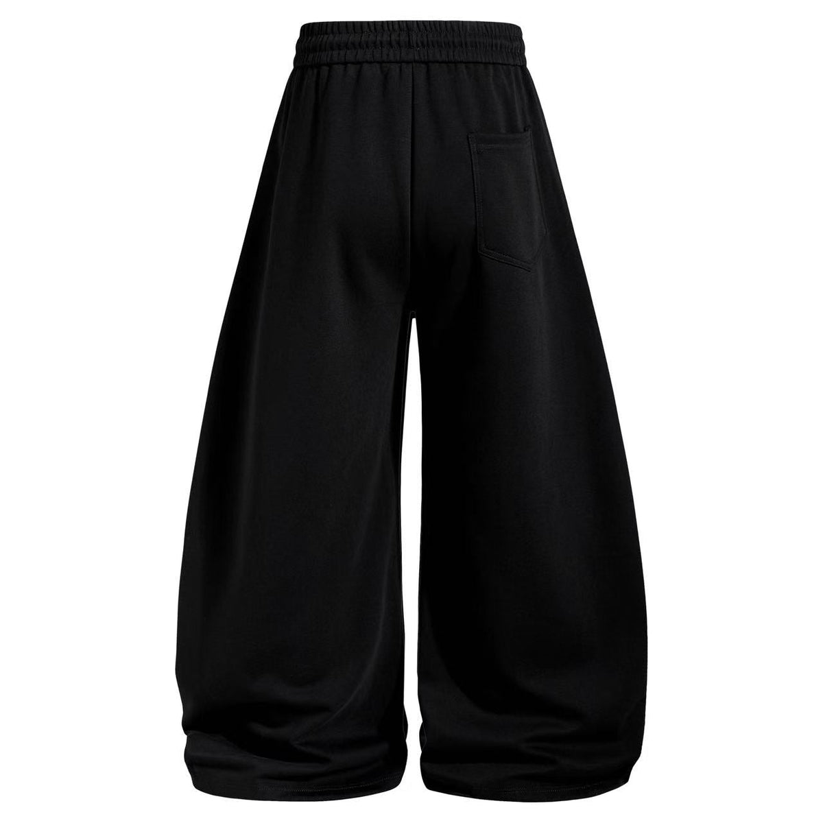 Streetwear Camo Patchwork Letter Number Graphic Baggy Wide-Leg Sweatpants - OMYGOODS
