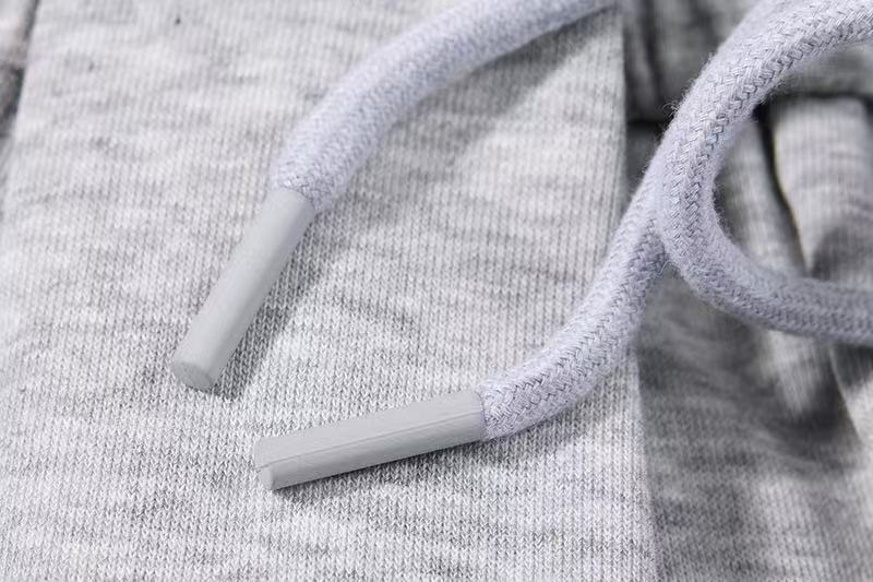 Side Heart & Cursive Text Print Wide-Leg Sweatpants - OMYGOODS