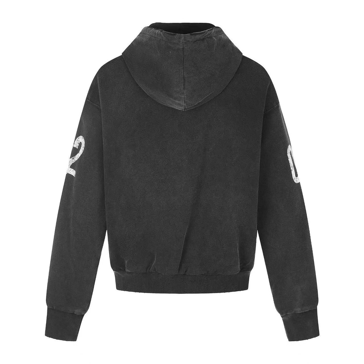 Wash Vintage 02 Graphic Zip Up Hoodie - OMYGOODS