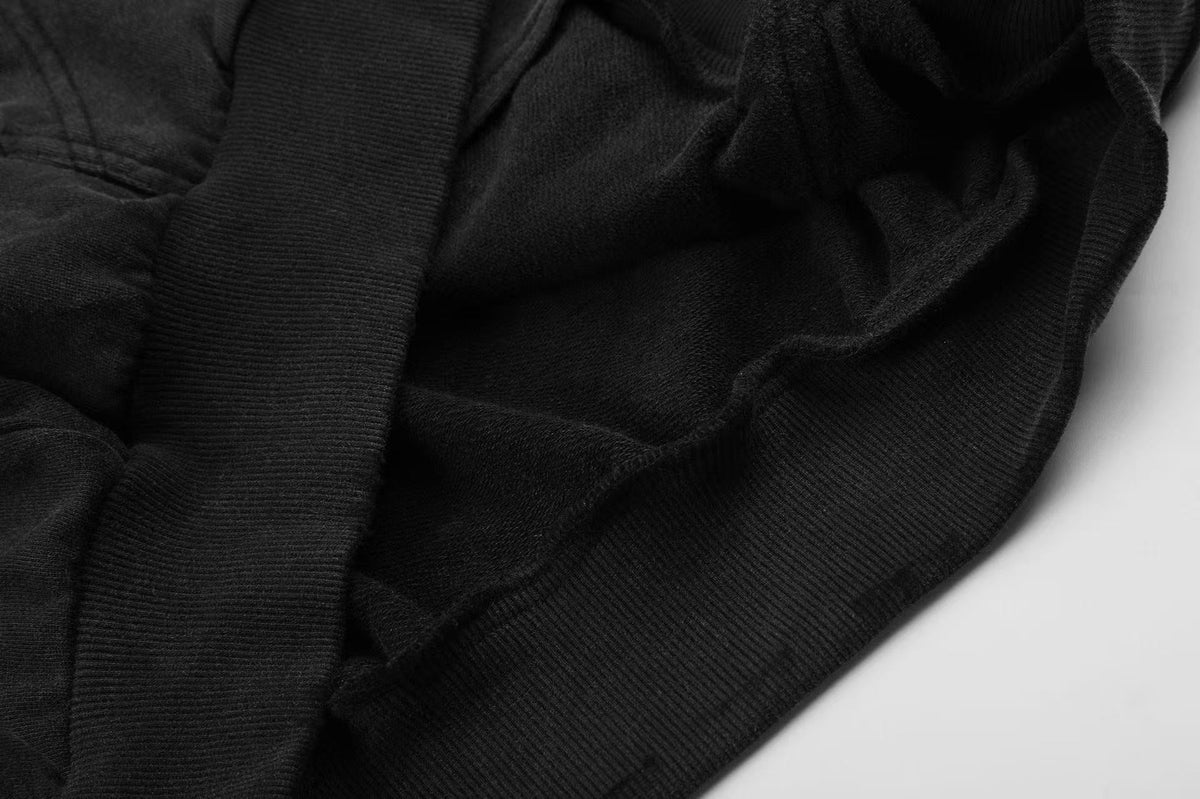 Wash Vintage 02 Graphic Zip Up Hoodie - OMYGOODS