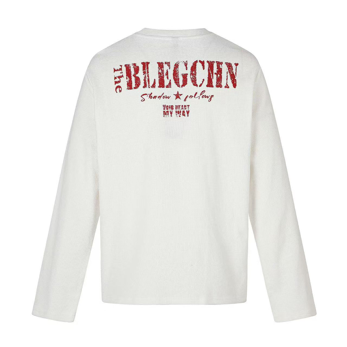 Vintage Flag Tongue Waffle Long Sleeve - OMYGOODS