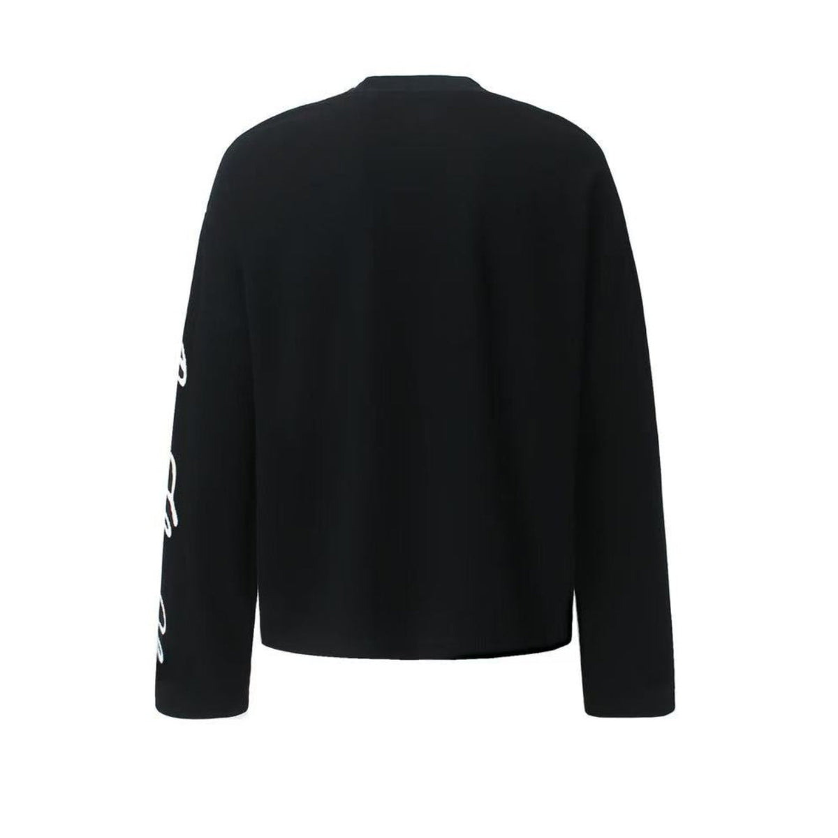 Vintage NYC Stamp Statue of Liberty Graphic Waffle Knit Long Sleeve - OMYGOODS