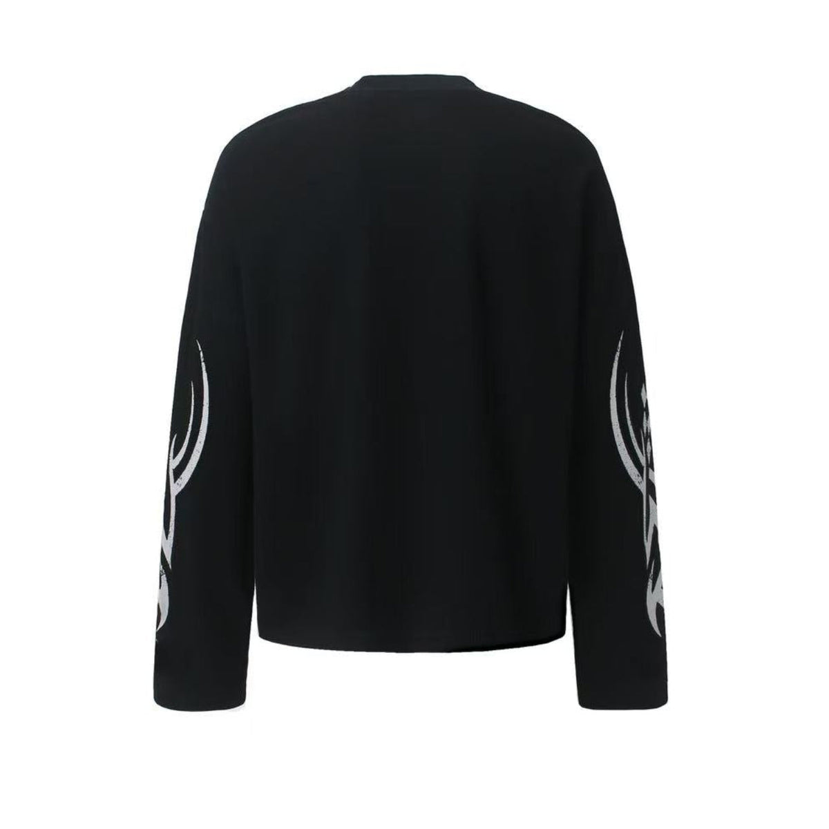 Vintage Racing 888 Graphic Waffle Knit Long Sleeve - OMYGOODS