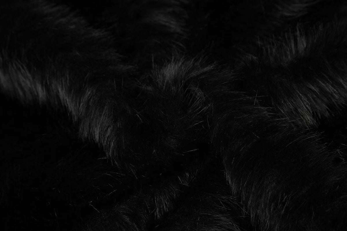 Reversible Leopard Print & Solid Faux Fur Jacket - OMYGOODS