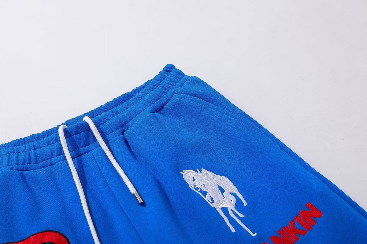 Streetwear Drawstring Waist Multi Graphic Sweatpants - OMYGOODS