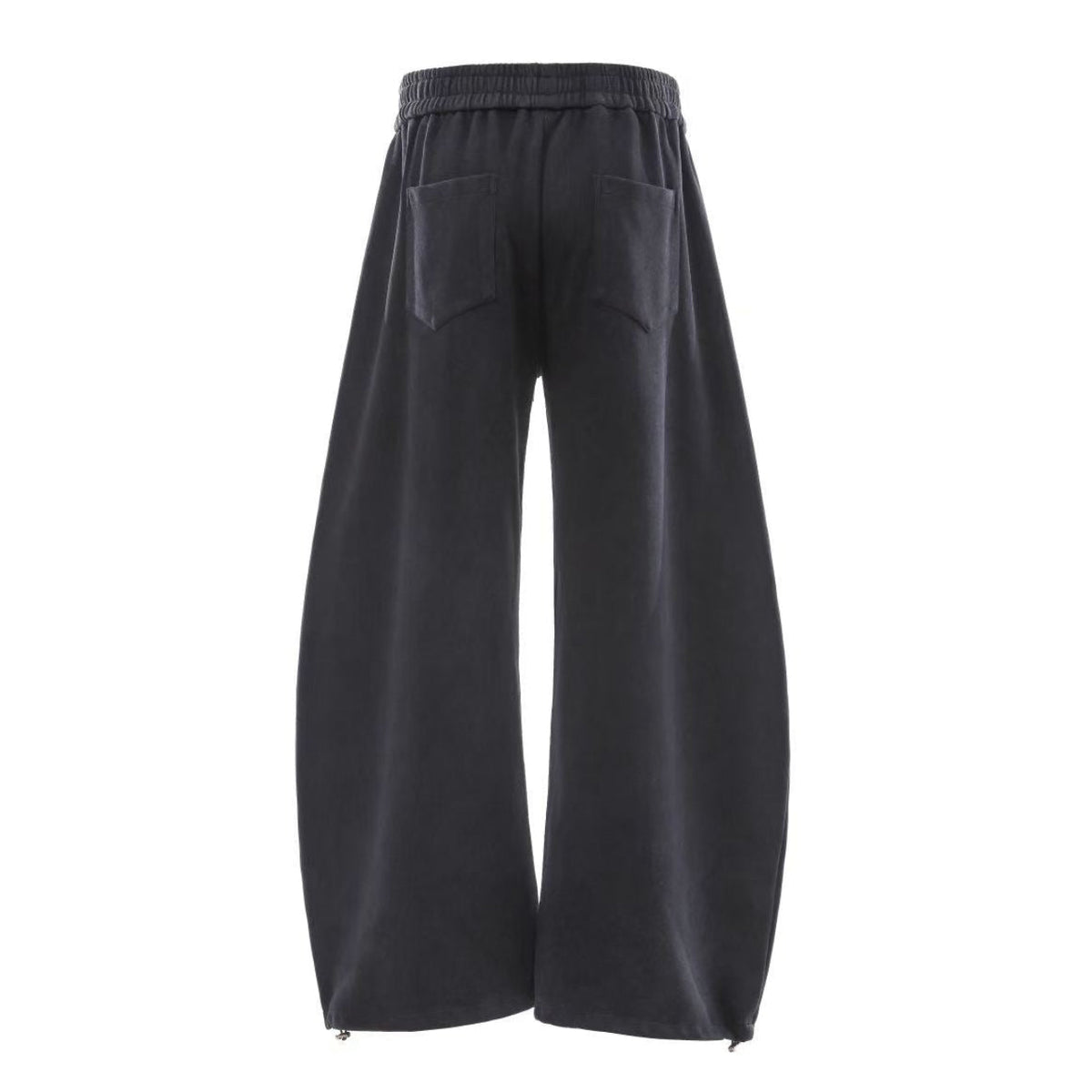 Streetwear Washed Stars and Stripes Print Wide-Leg Sweatpants - OMYGOODS