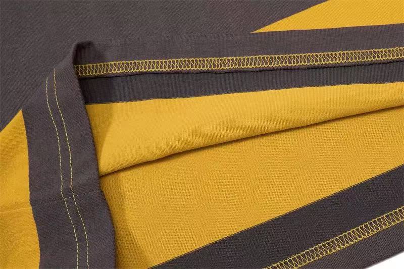 Vintage Block Stripe Number 12 Graphic Rugby Polo Long Sleeve - OMYGOODS