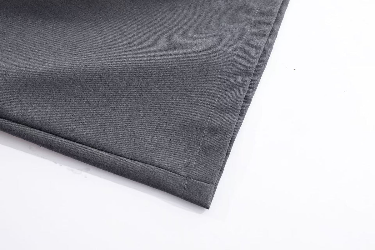 Unisex Pleated Balloon Wide-Leg Baggy Suit Pants - OMYGOODS