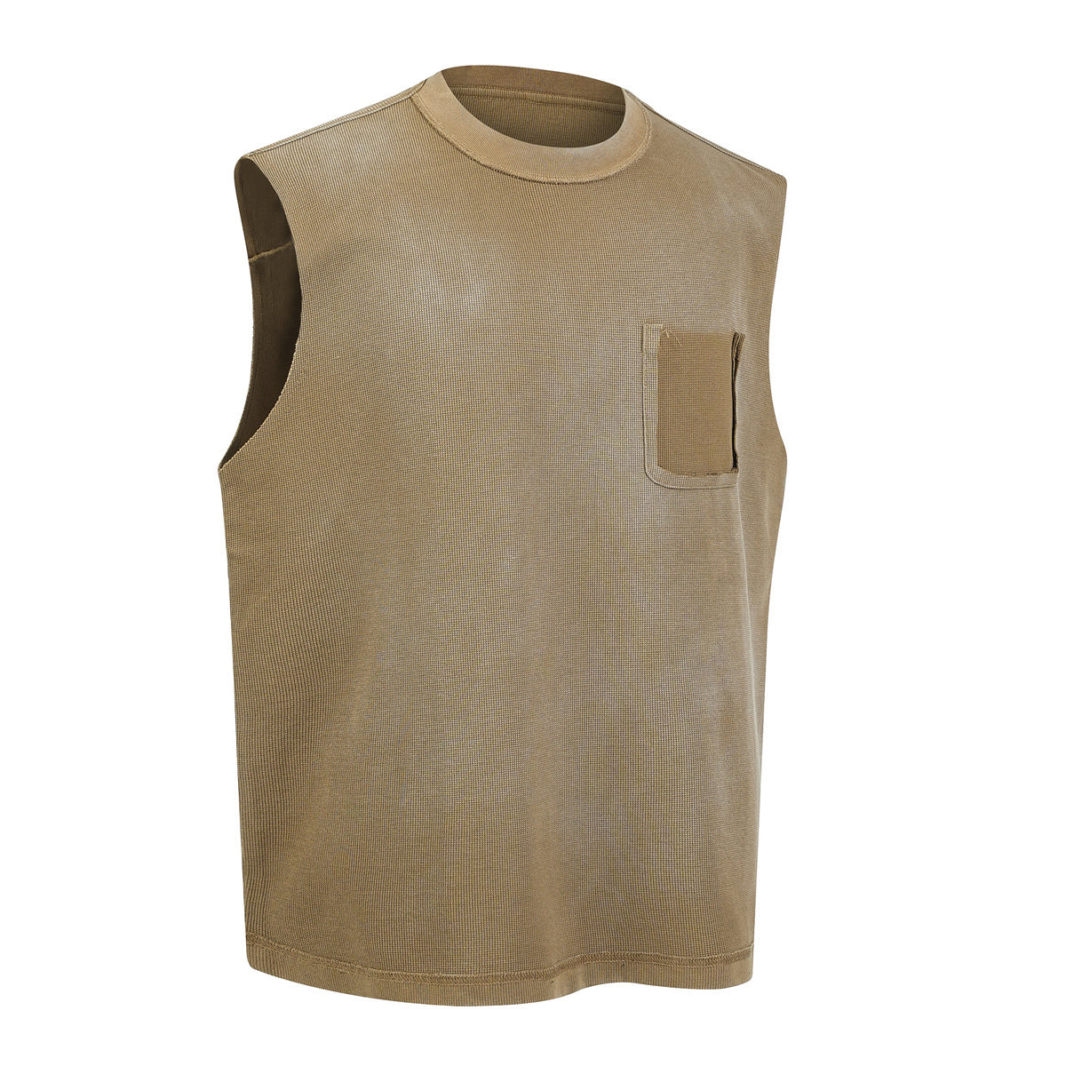 Midnight Utility | Sleeveless Pocket Knit Top
