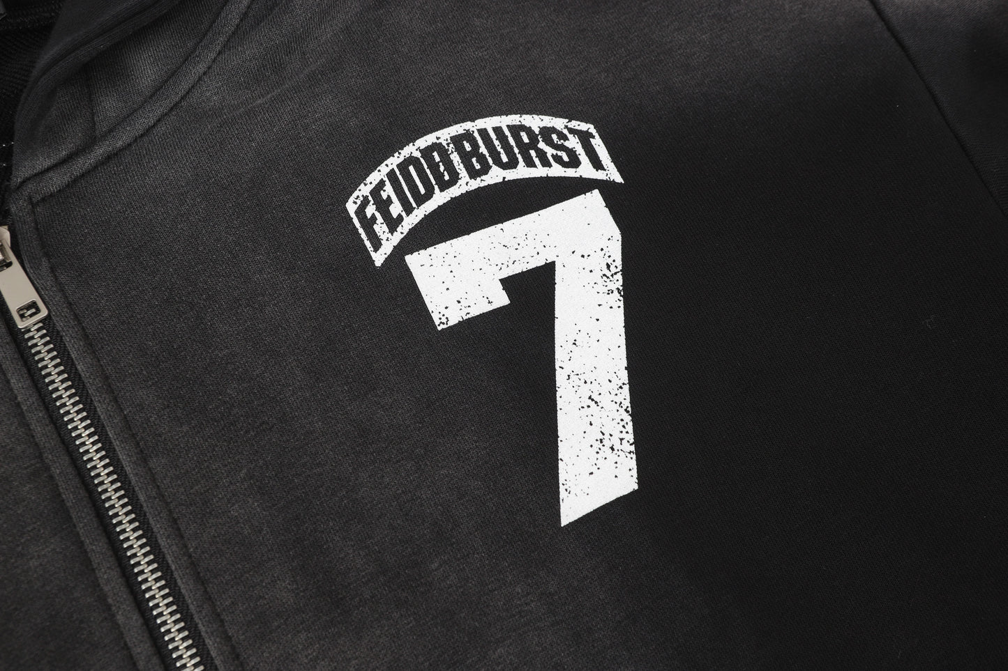 Vintage Sport Stripe | Zip Up Hoodie
