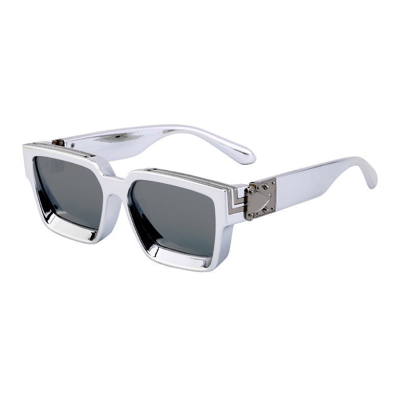 Millionaire Style Sunglasses Men Fashion Trendy Sunglasses Women High-End Square Frame Sunglasses