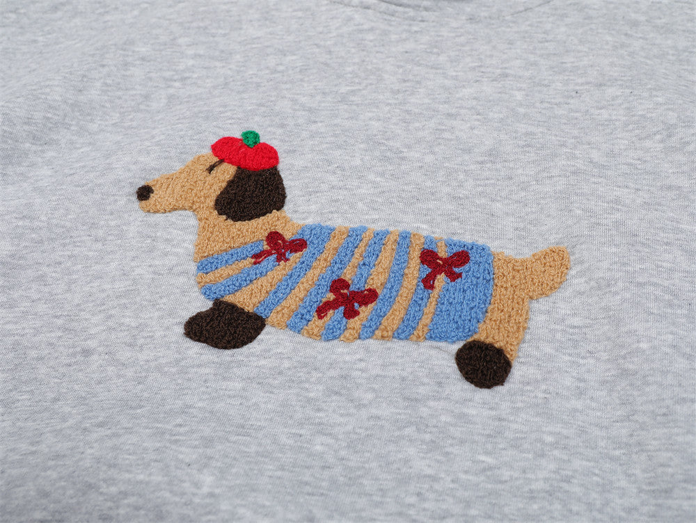 Cartoon Dachshund | Oversized Hoodie