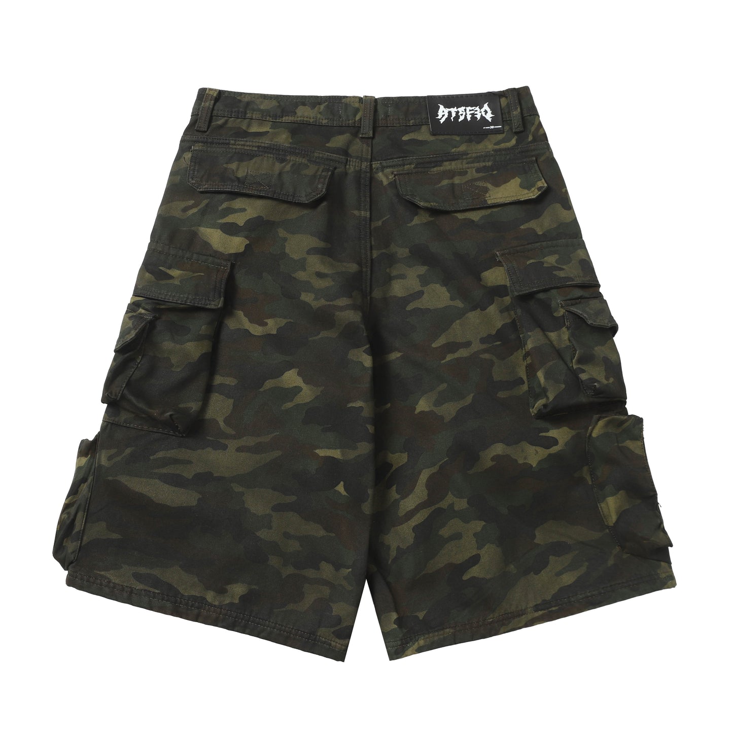 Multi-Pocket | Camouflage Cargo Shorts