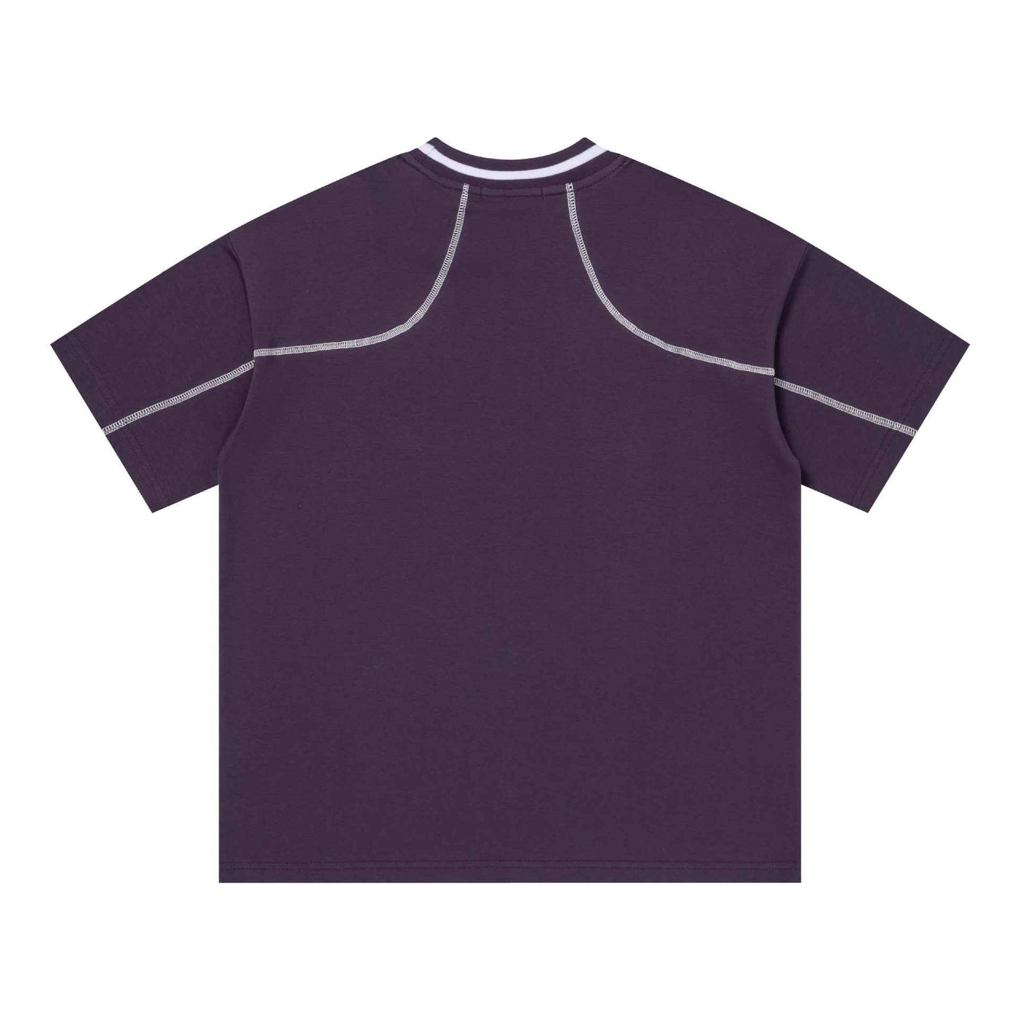 Letter printed short sleeved shirt