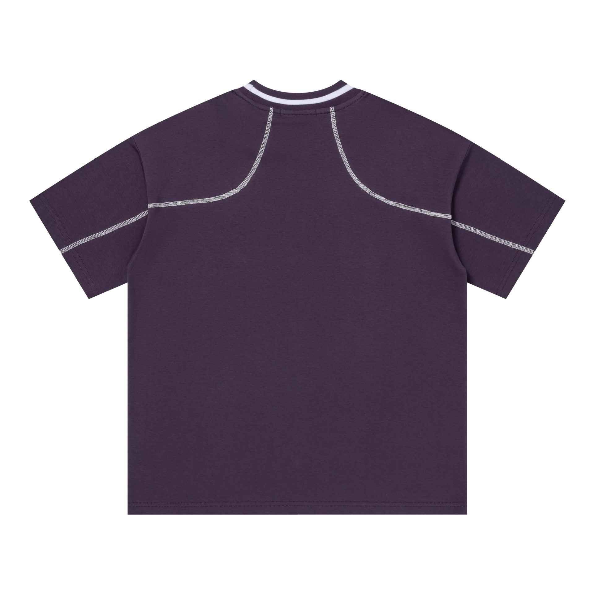 Letter printed short sleeved shirt