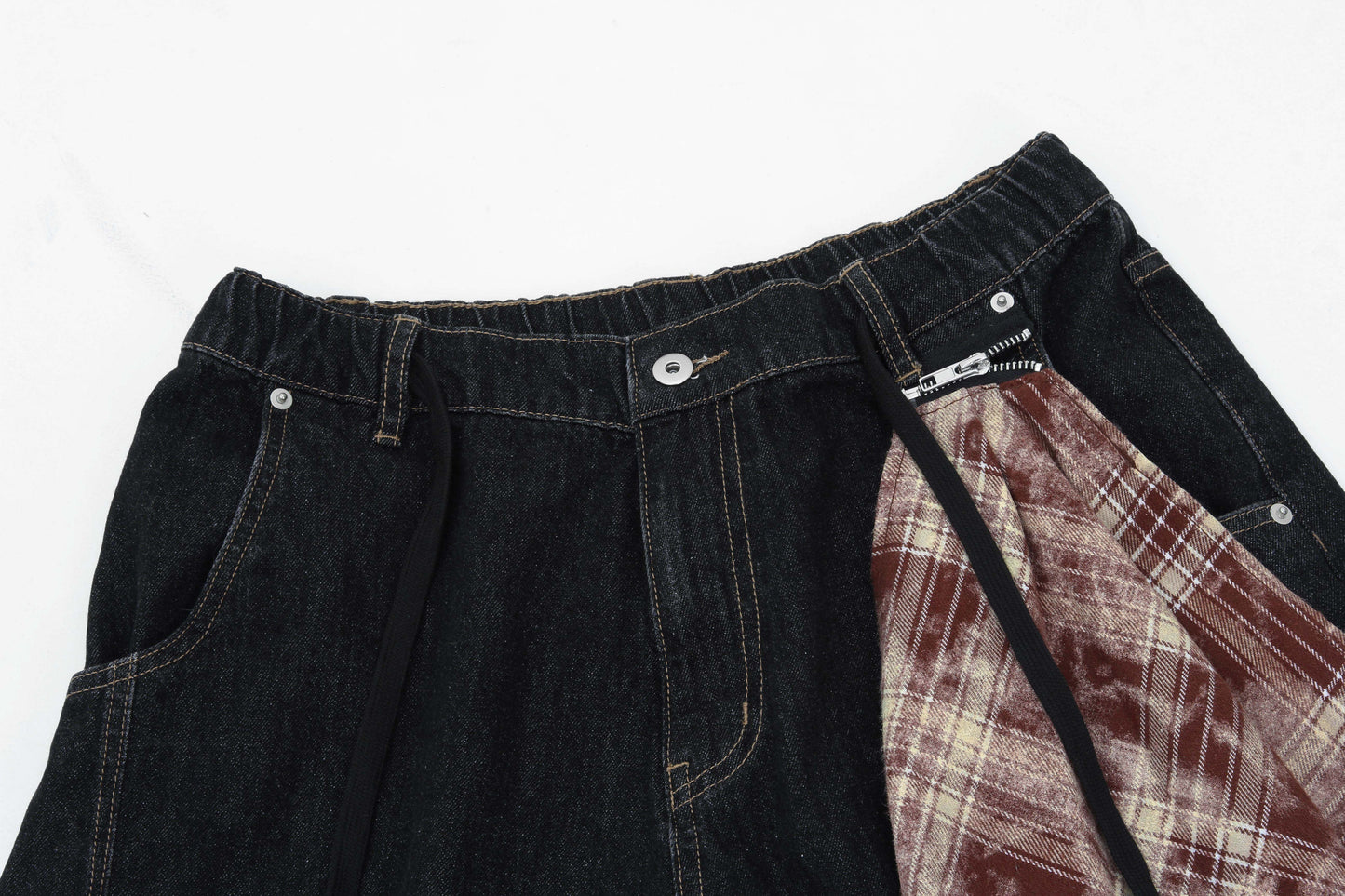 Bandana Detail | Denim Shorts