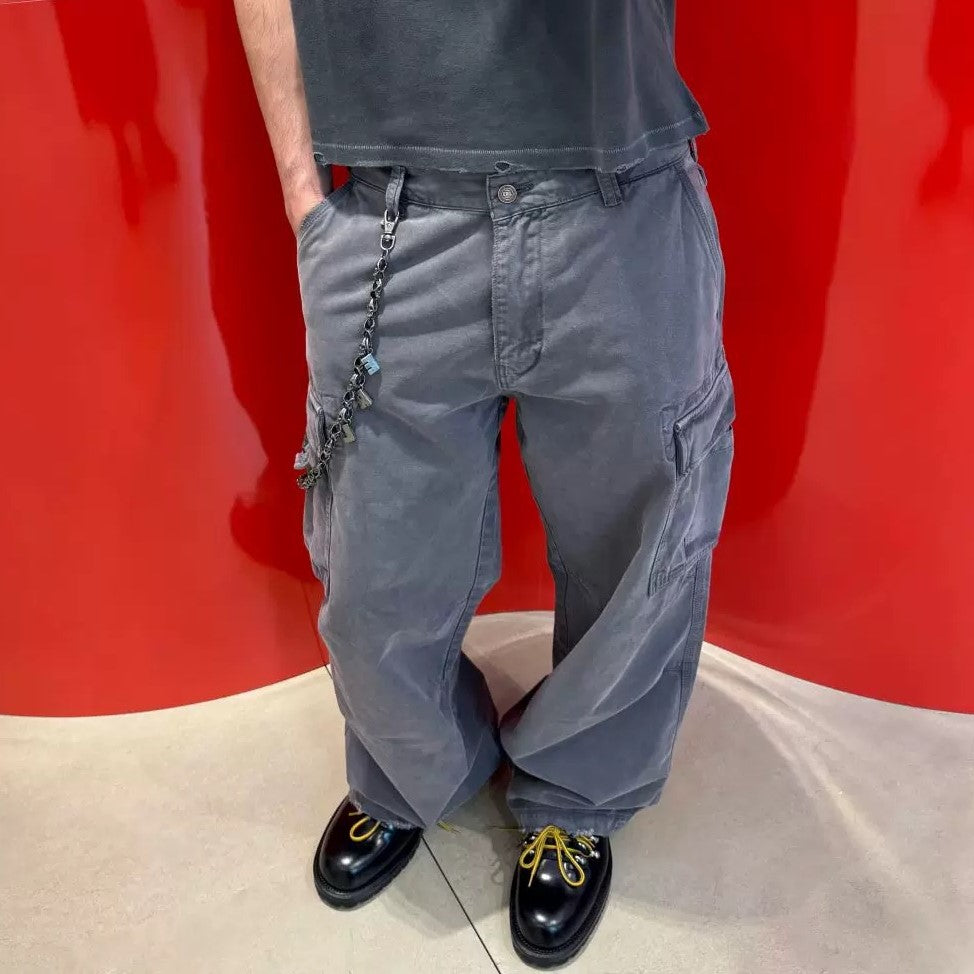 Washed Utility Pocket | Cargo Pants