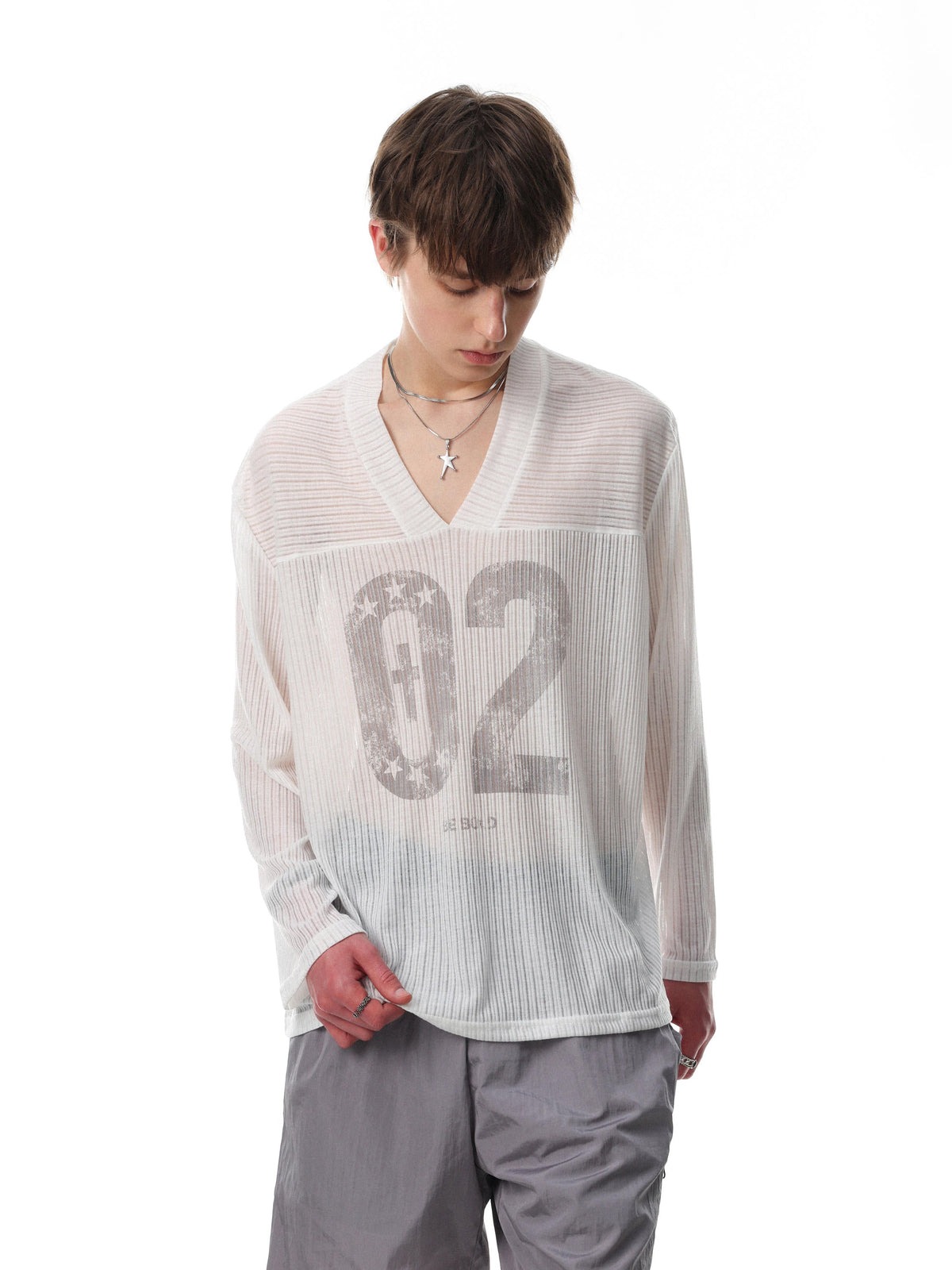 Shadowline Long Sleeve Mesh Jersey