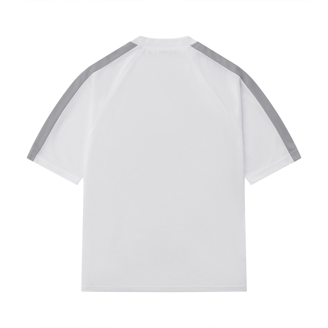 Gothic Font Jersey Street Loose T-Shirt