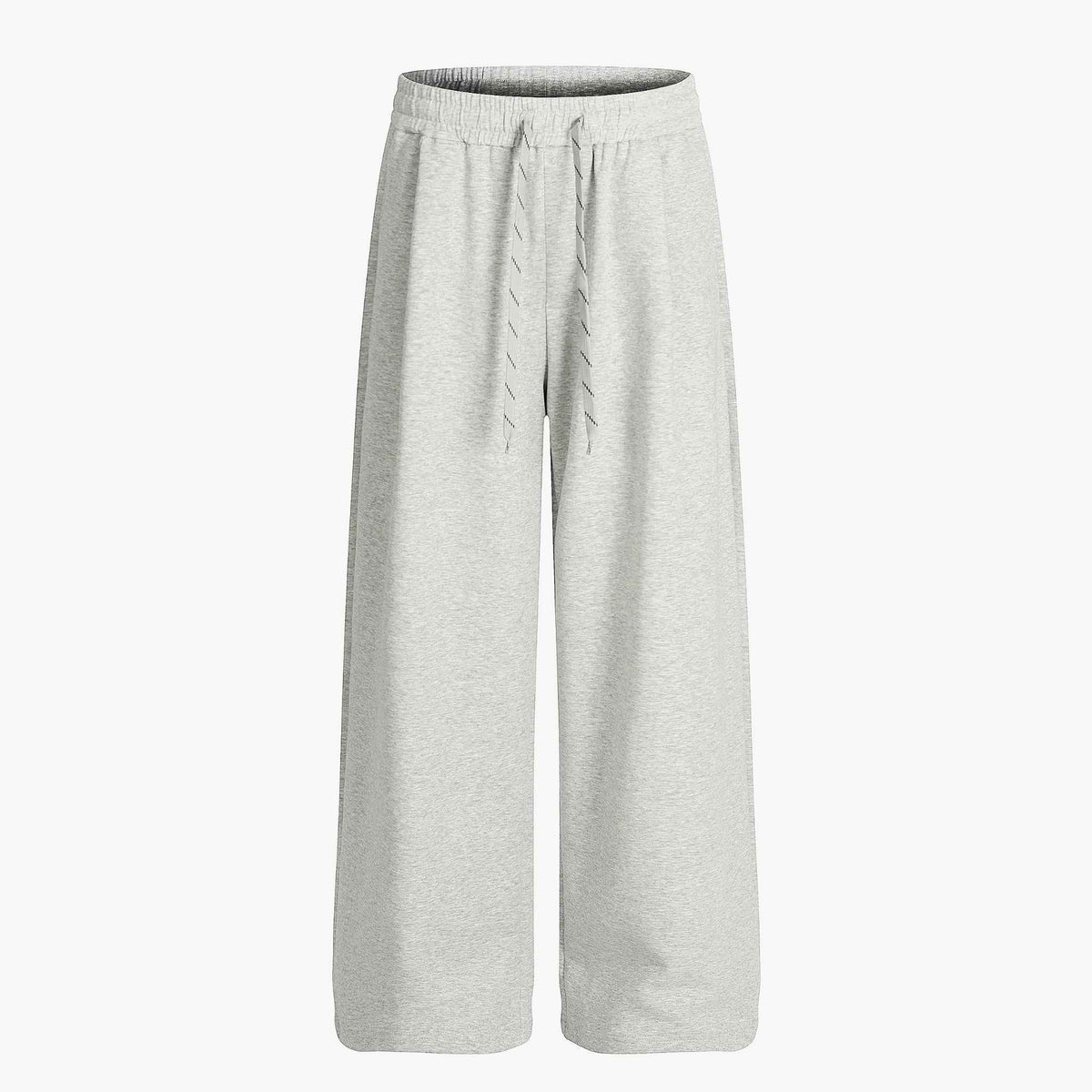 Drawstring Wide Leg Relaxed Sweatpants