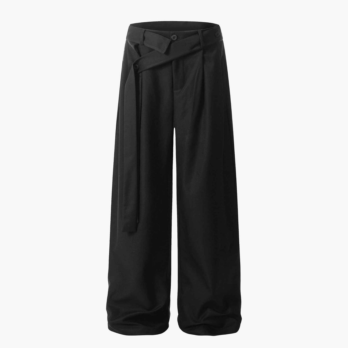 Pleated Belted Machete Track Pants