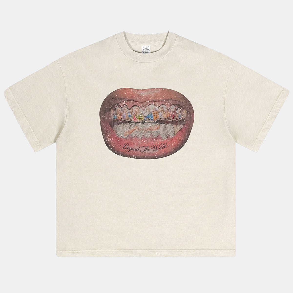 Mouth Graphic Print | Hip Hop T-Shirt