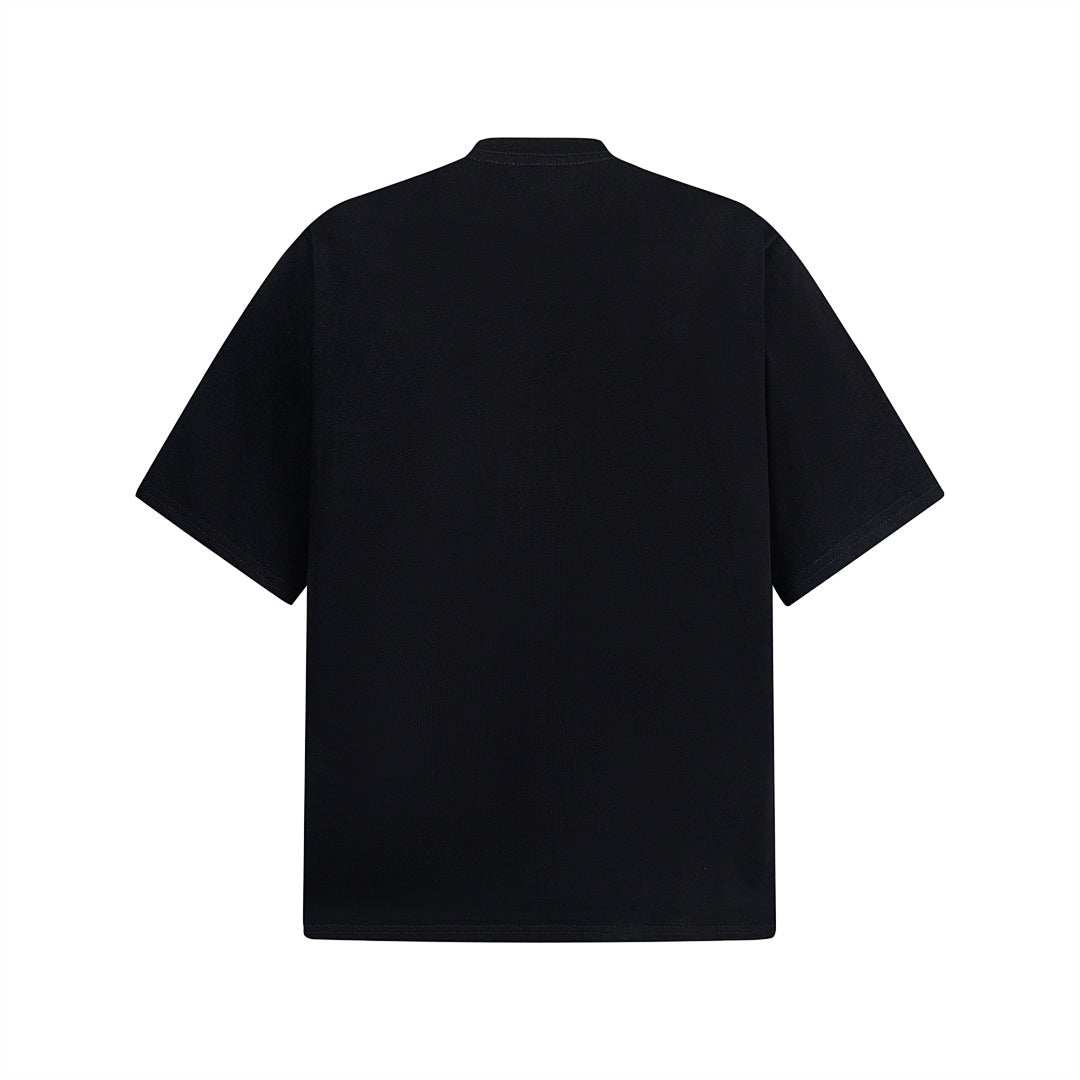 Colorful Fun Pattern Crew Neck T-Shirt