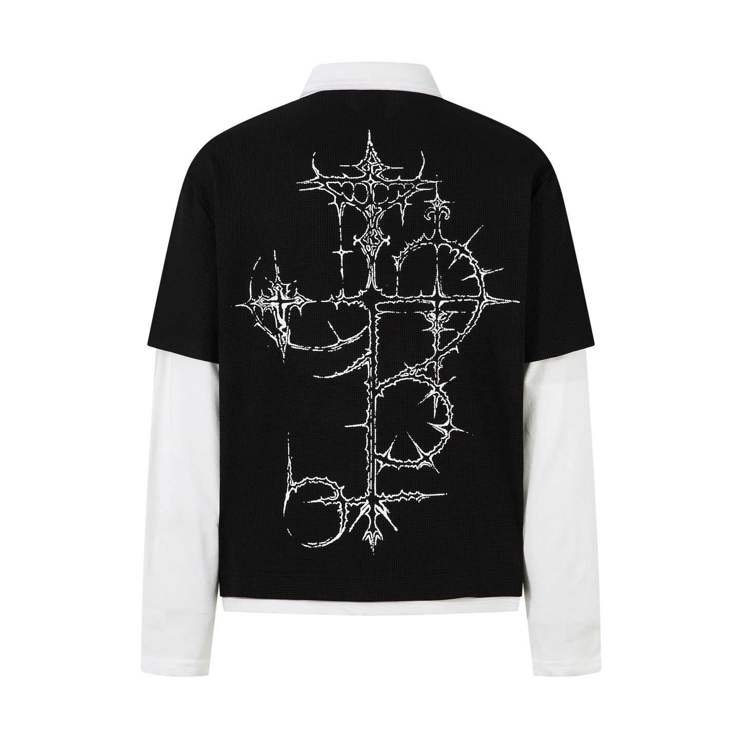 Gothic Vampire | Waffle Long Sleeve T-Shirt