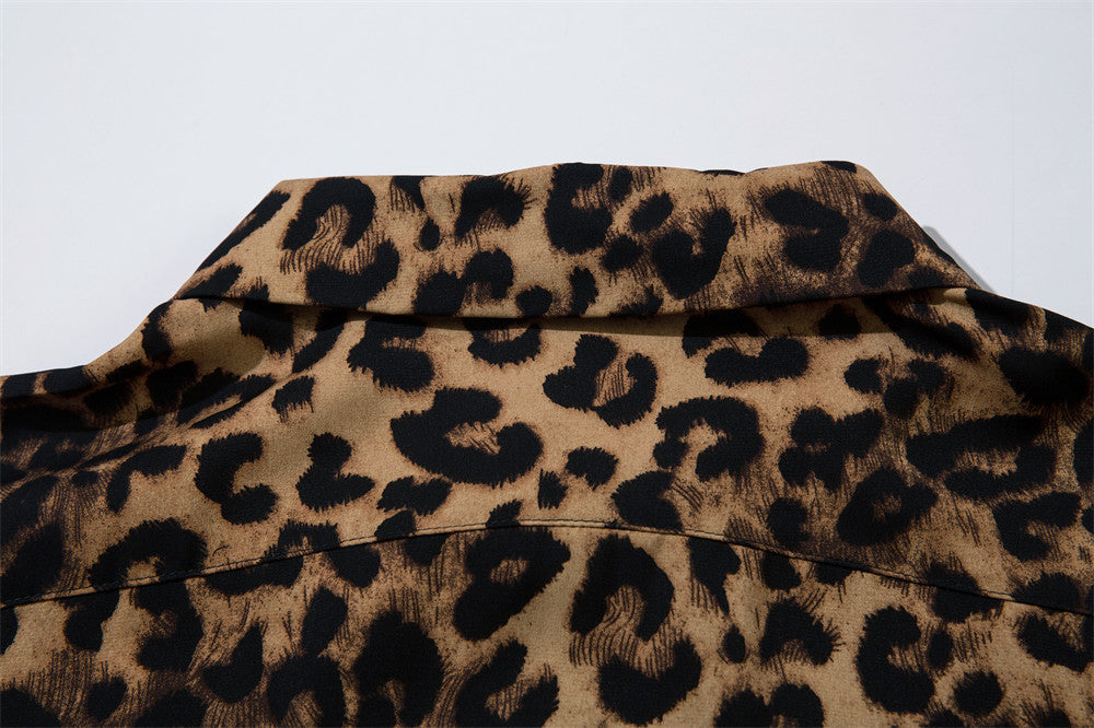 Leopard Print Oversized T-Shirt