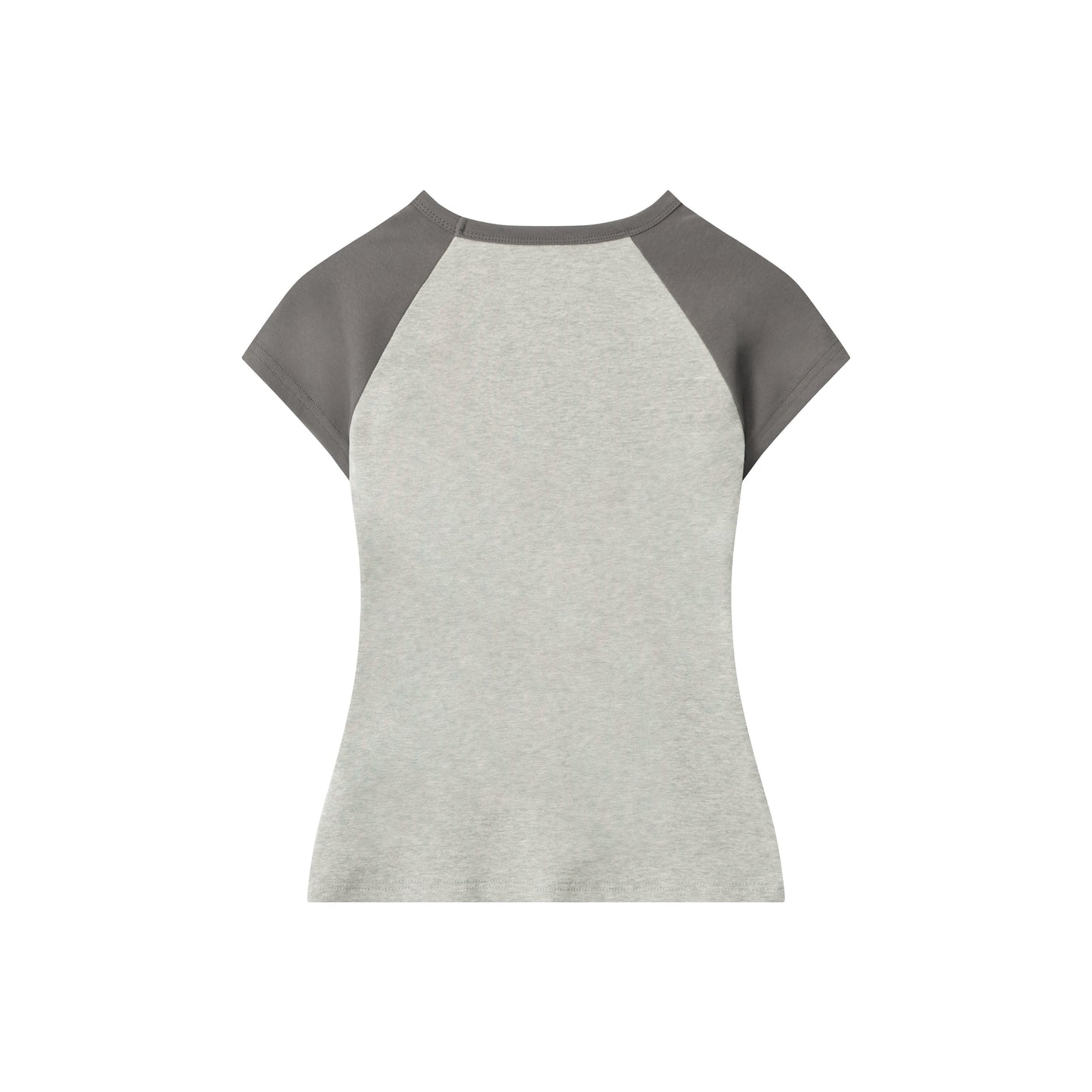 Grunge Cross | Fitted Graphic Raglan Tee