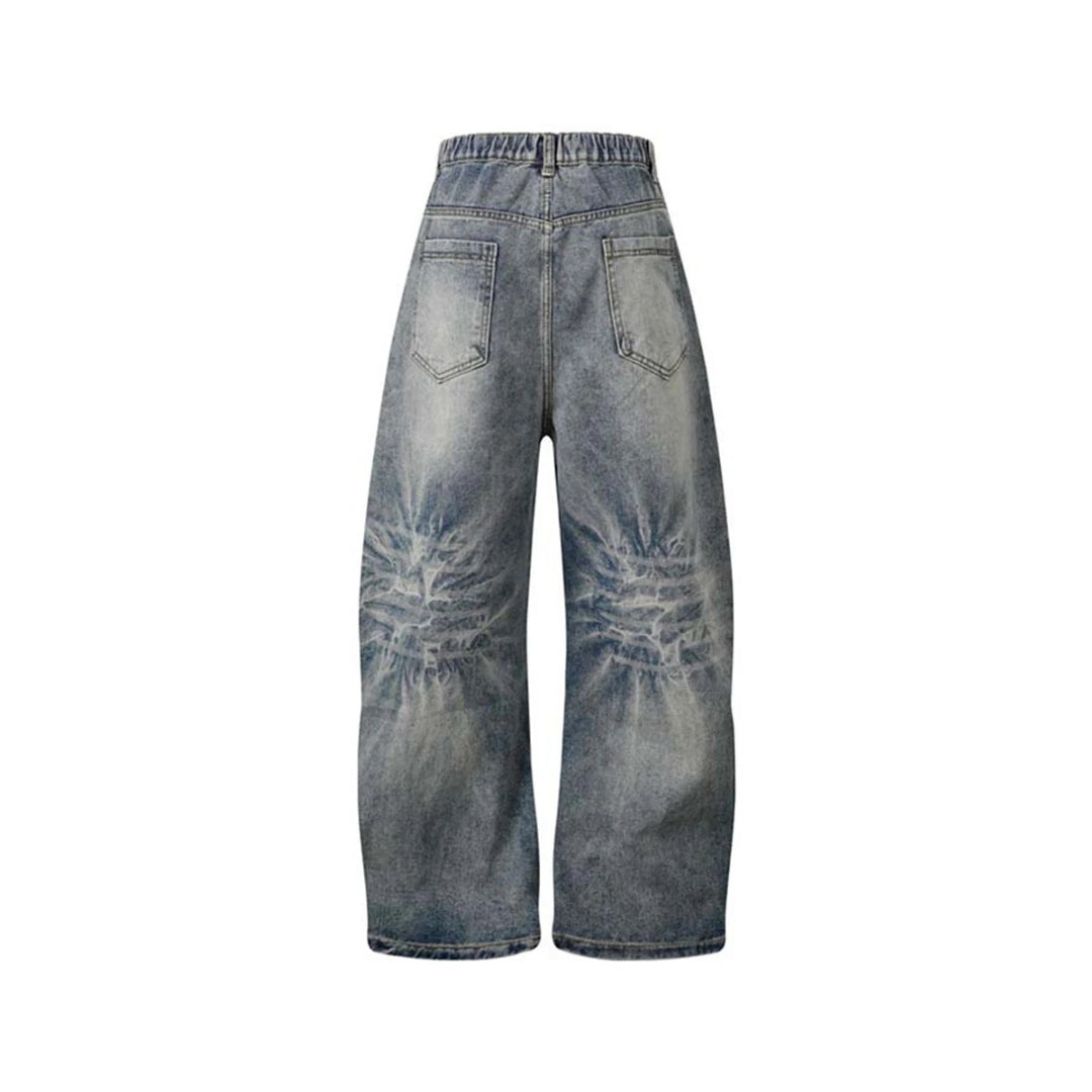 D-Ring Utility Wide-Legs Jeans