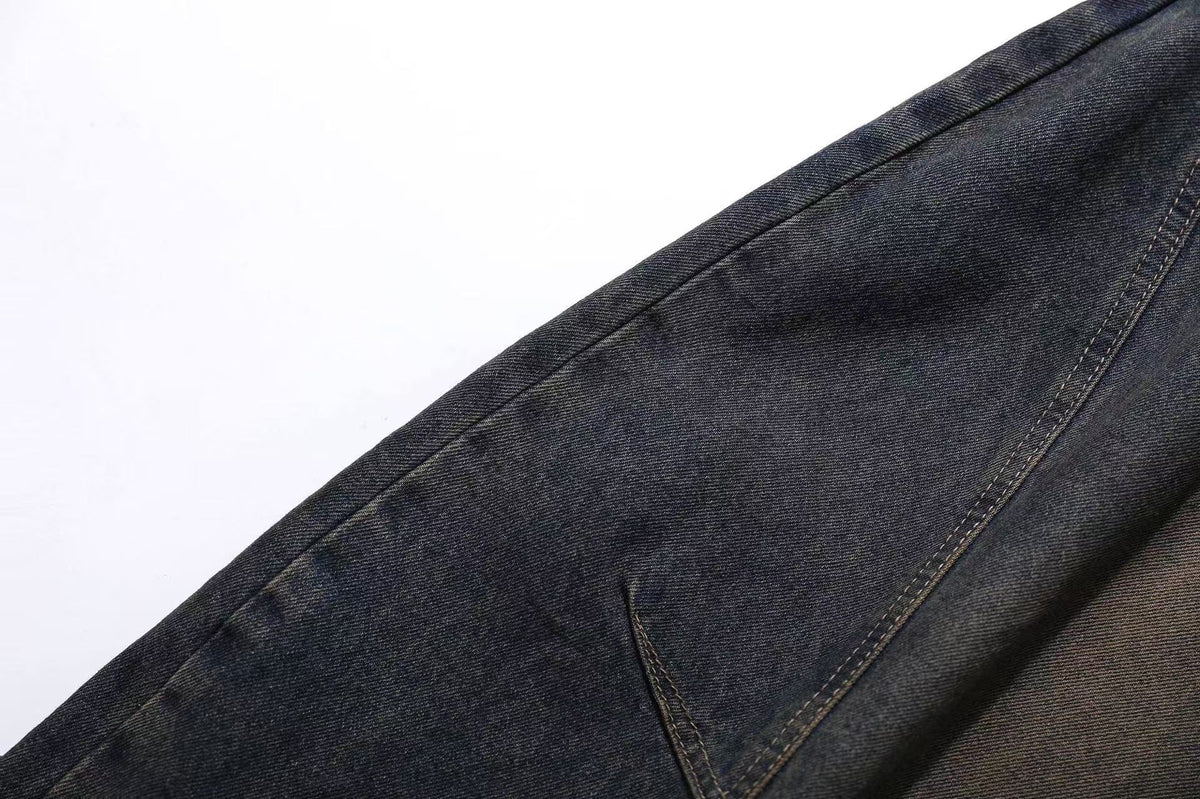 Distressed Wide-Leg Jeans - OMYGOODS