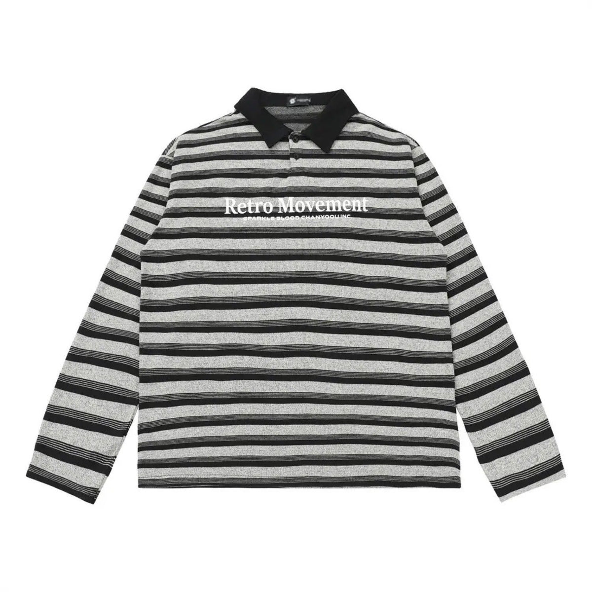 Retro Movement Striped Long Sleeve T-shirt