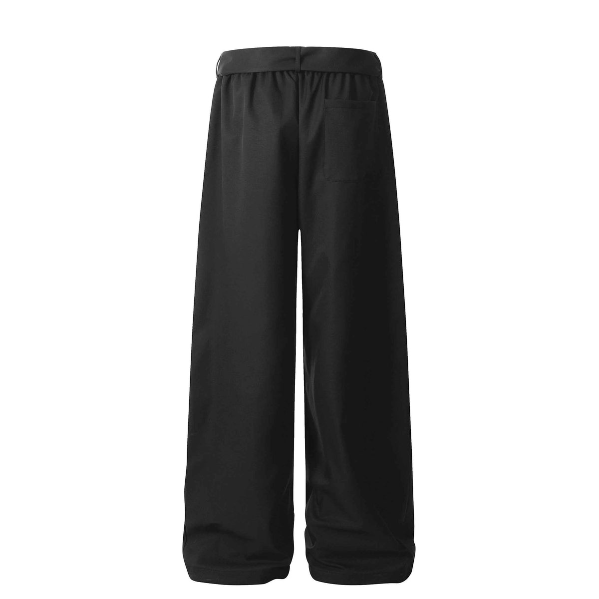 Pleated Belted Machete Track Pants