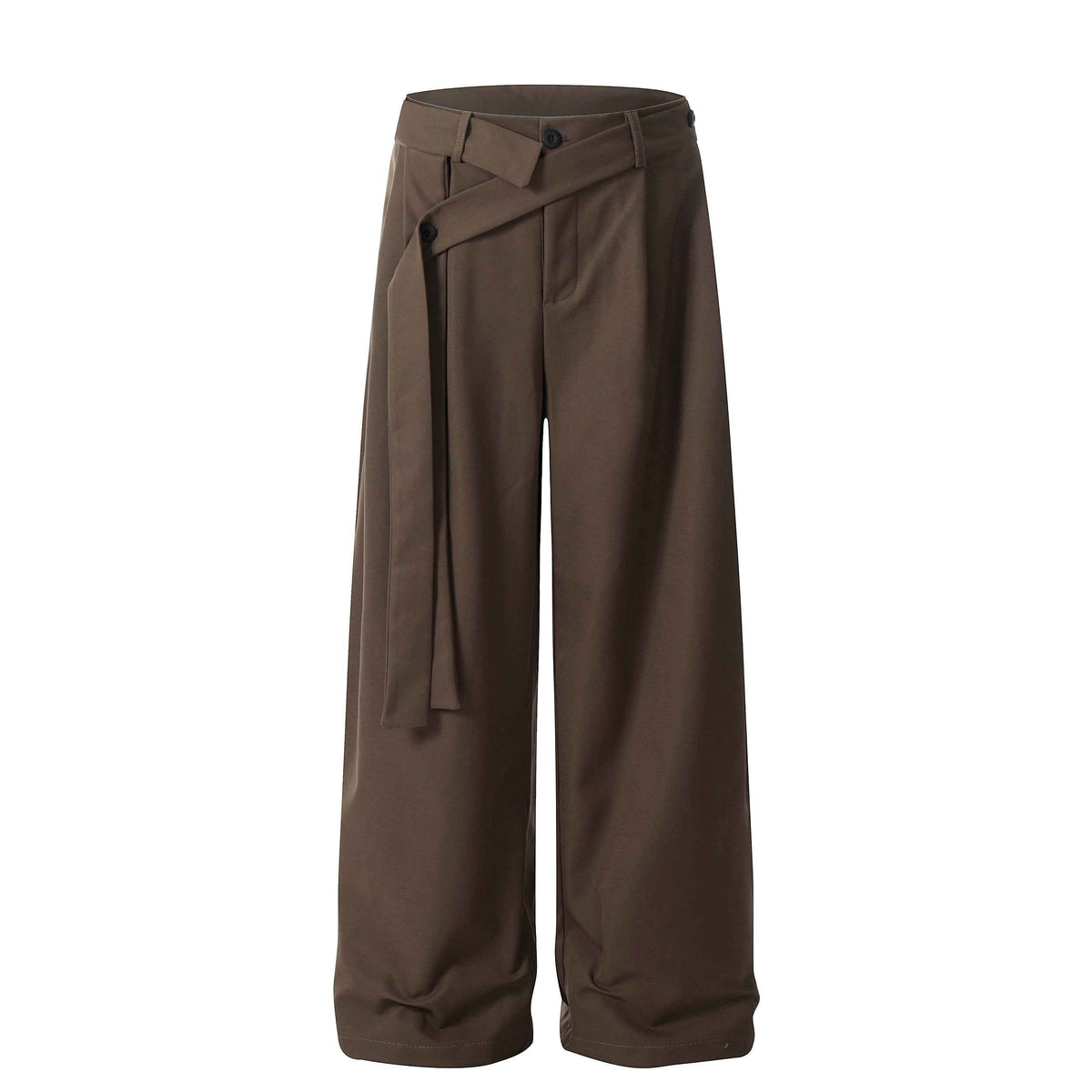 Pleated Belted Machete Track Pants