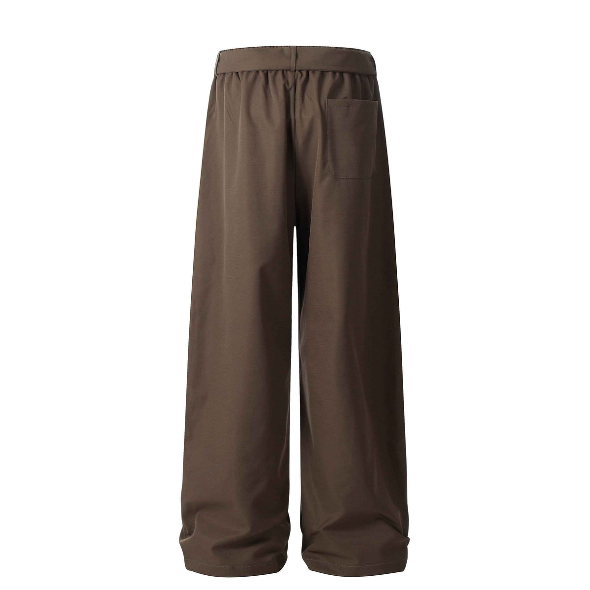 Pleated Belted Machete Track Pants