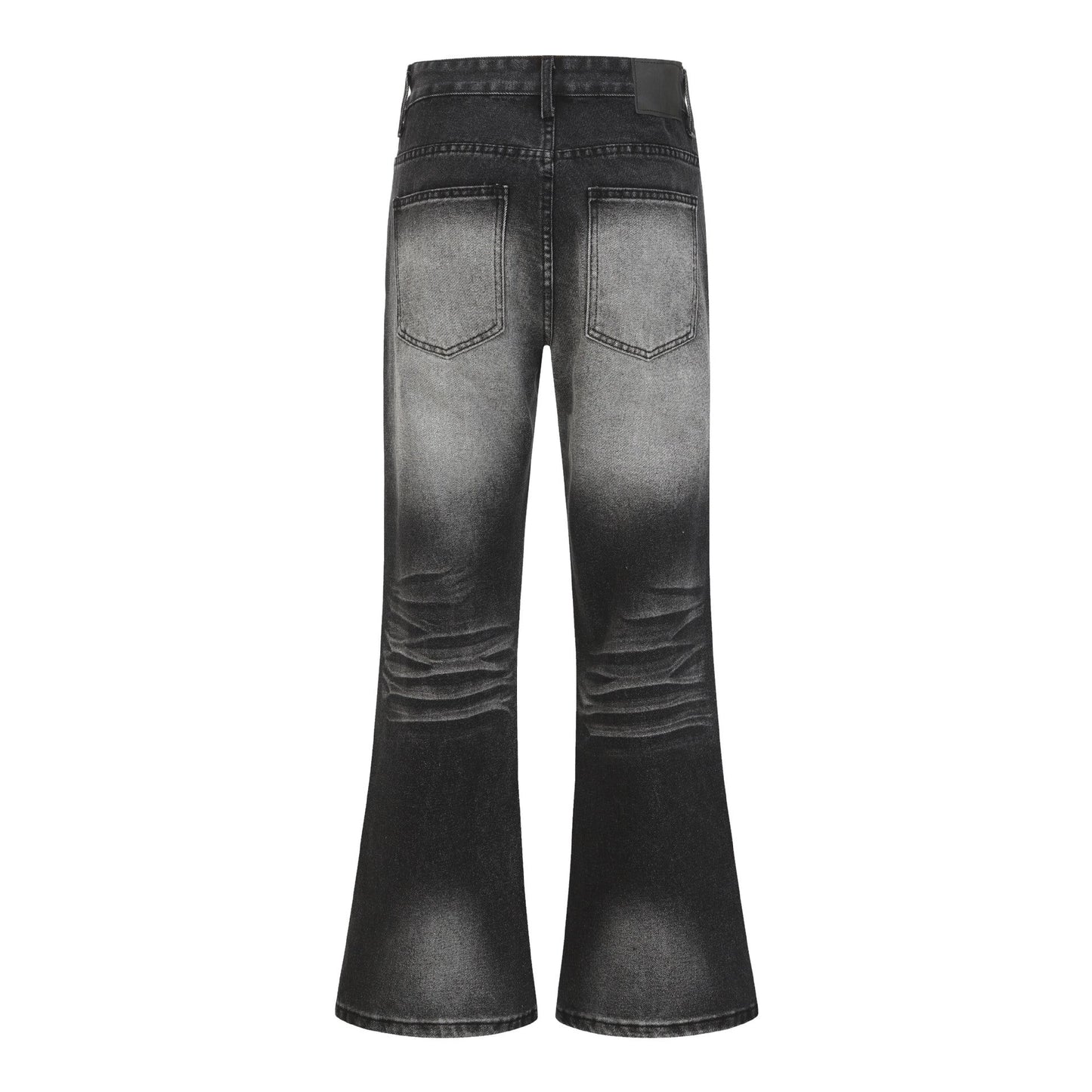 Vintage Washed Flare Jeans