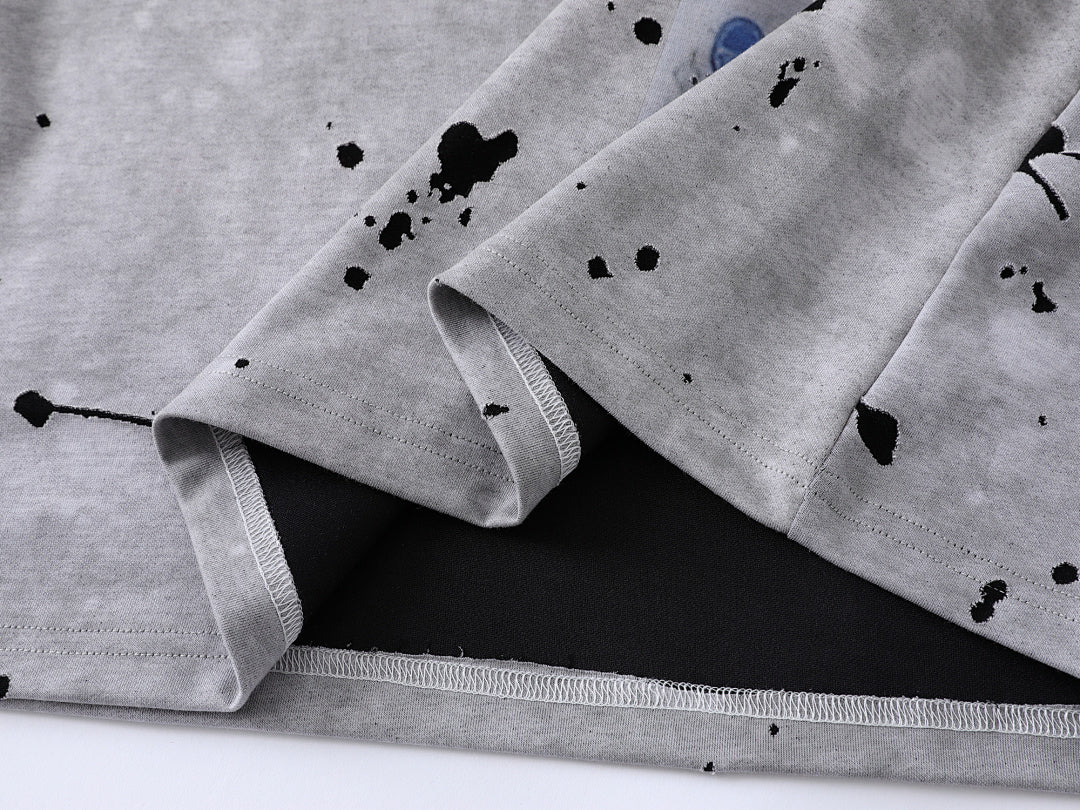 Retro Ink Splash T-Shirt