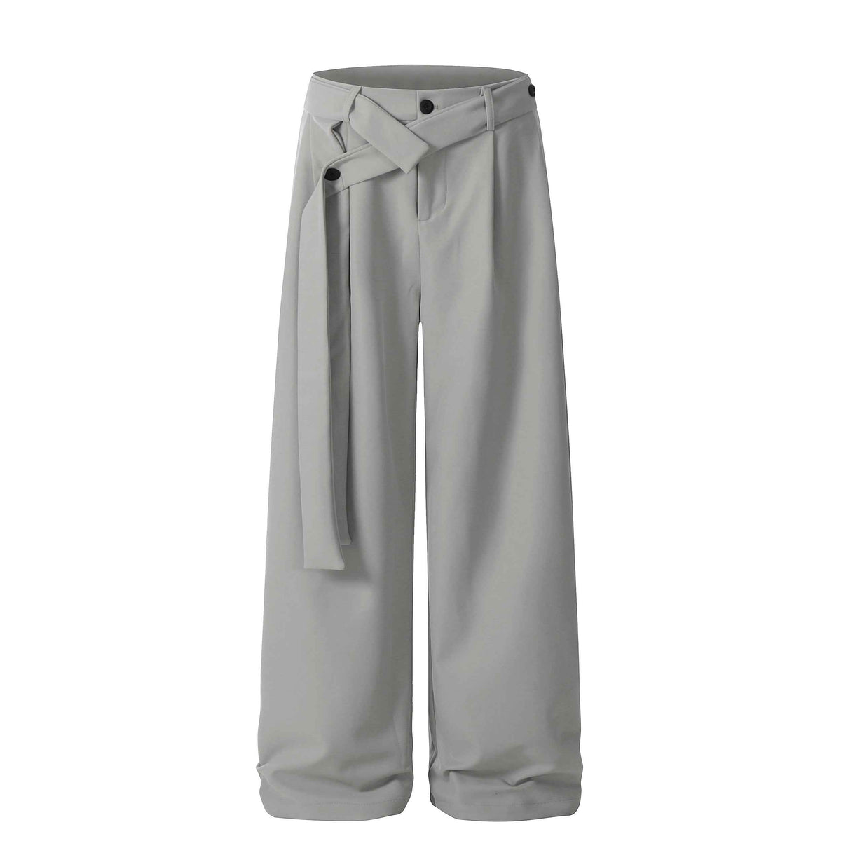 Pleated Belted Machete Track Pants