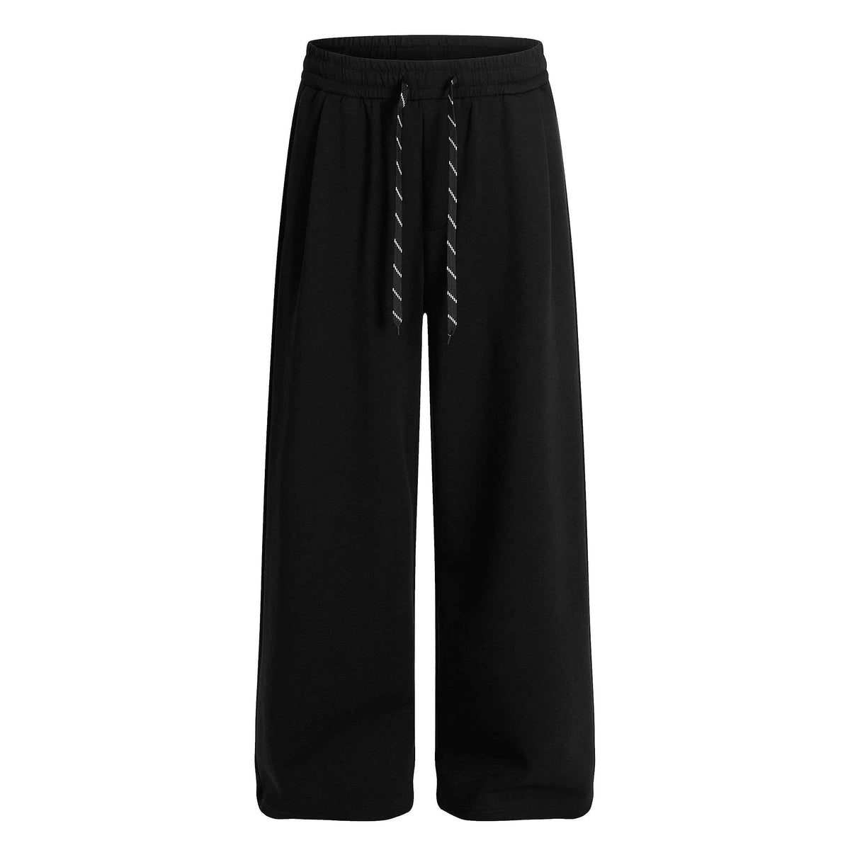 Drawstring Wide Leg Relaxed Sweatpants