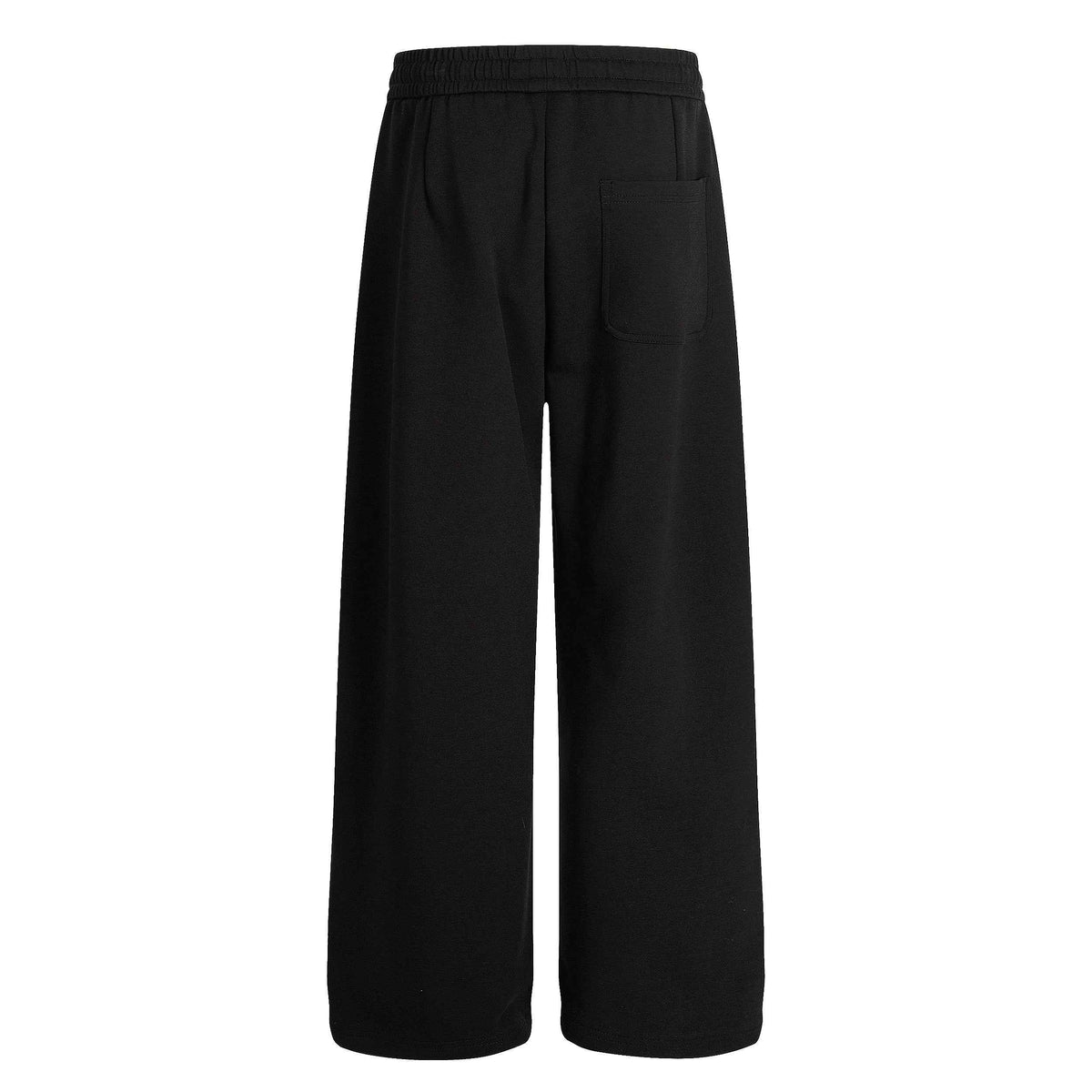 Drawstring Wide Leg Relaxed Sweatpants
