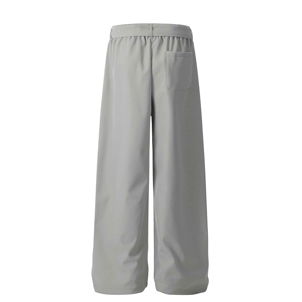 Pleated Belted Machete Track Pants