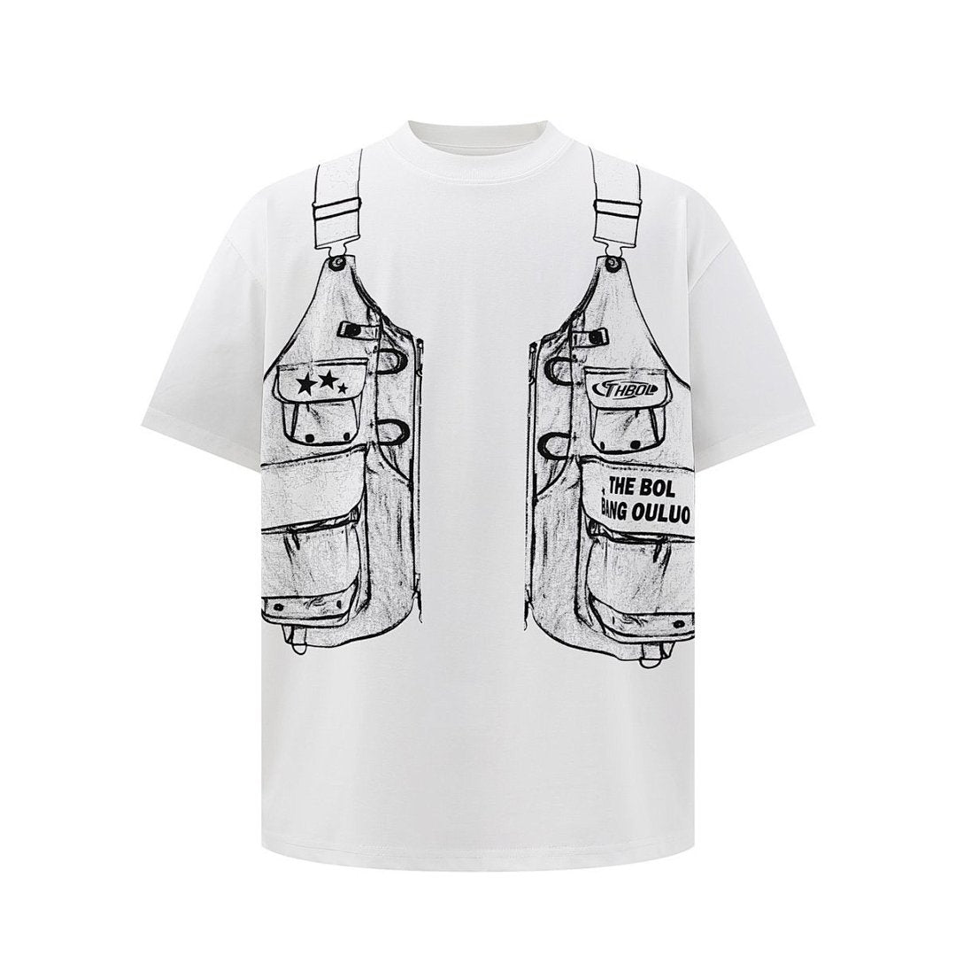 Jacket Print Graphic T-Shirt