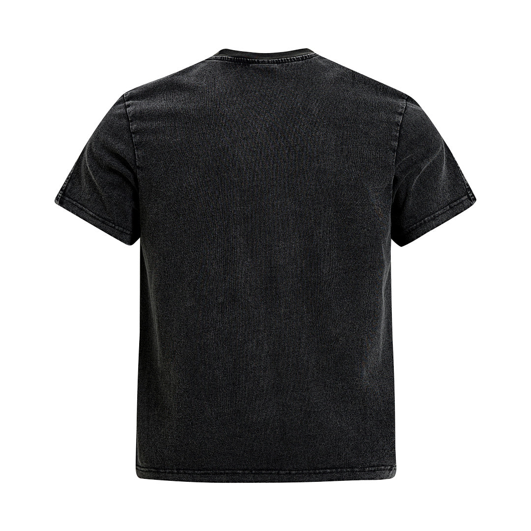 Vintage Acid Wash Number 05 Football T-Shirt