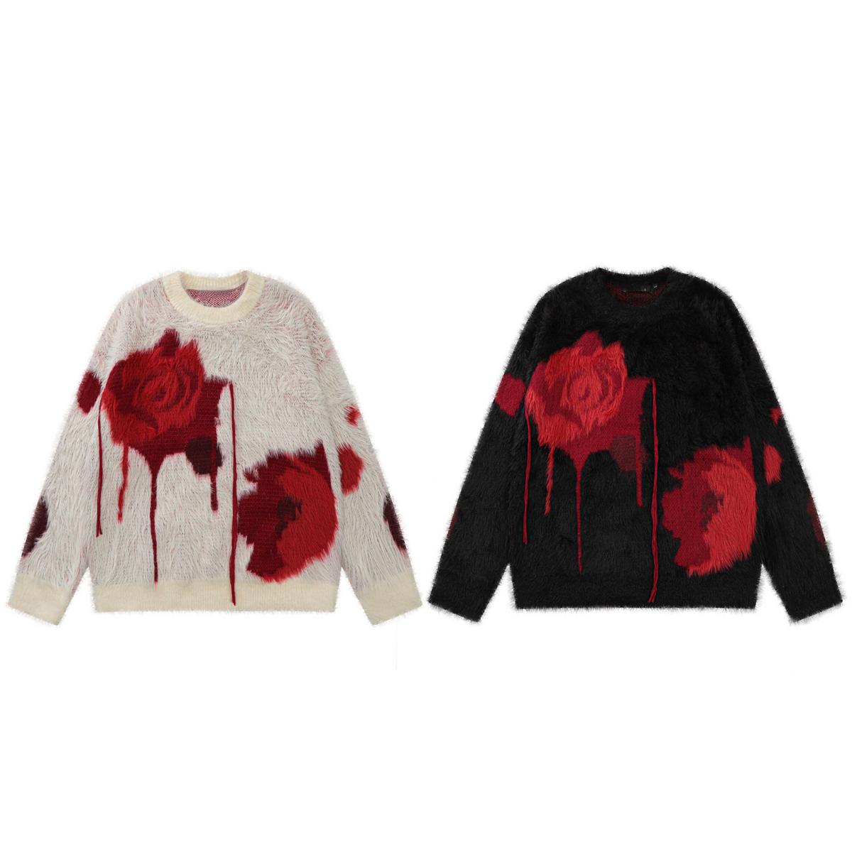 Bloody Rose Knit Sweater