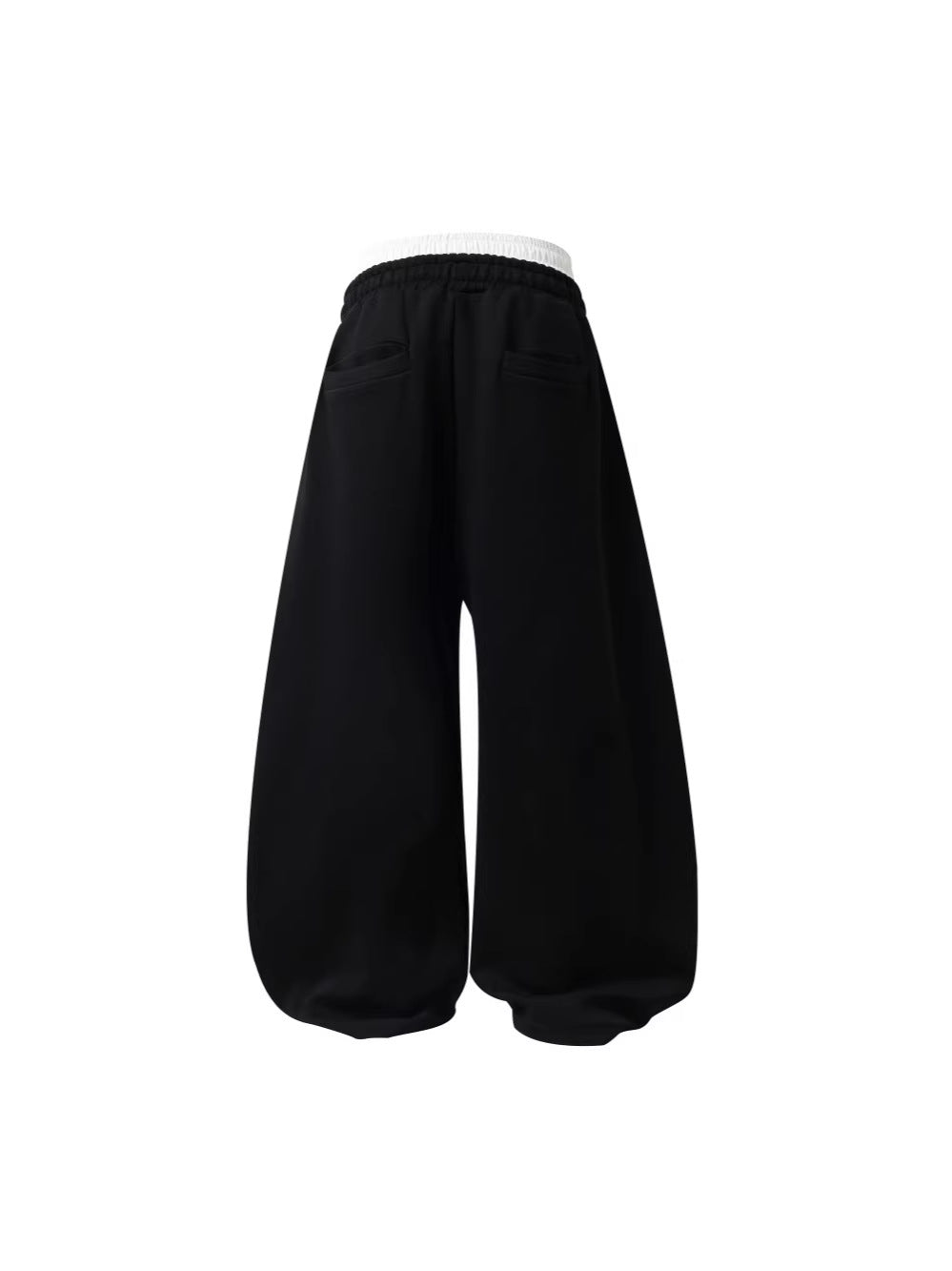 Double Waist Washed Side Stripe Sweatpants - OMYGOODS