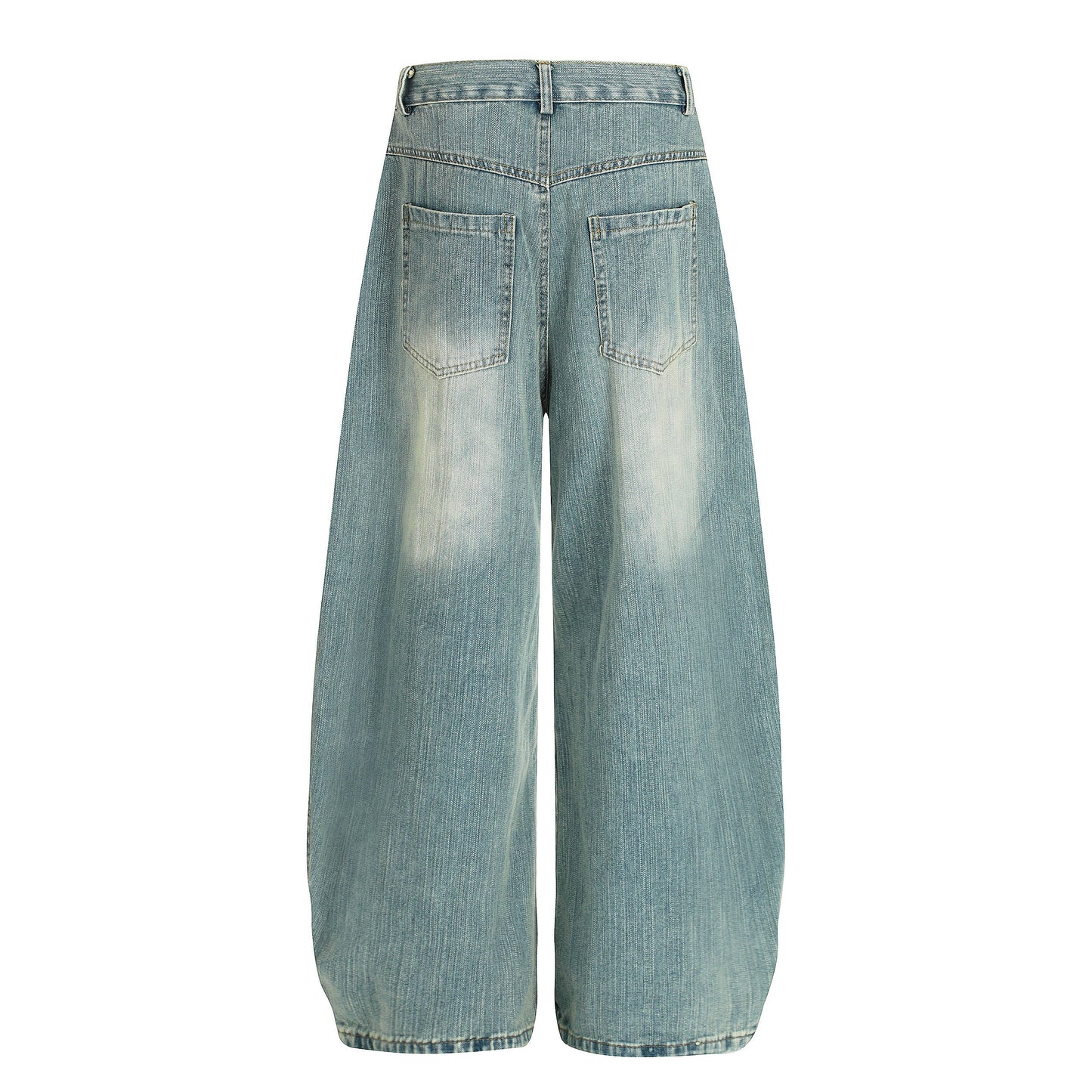 Washed Slub Machete Dye Jeans - Vintage-Inspired Streetwear