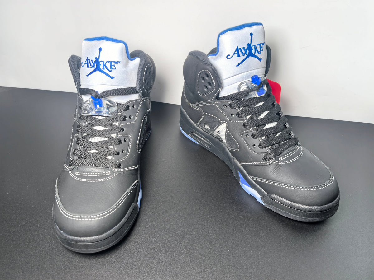 Awake NY x Air Jordan 5 "Black/Racer Blue" AIR JORDAN