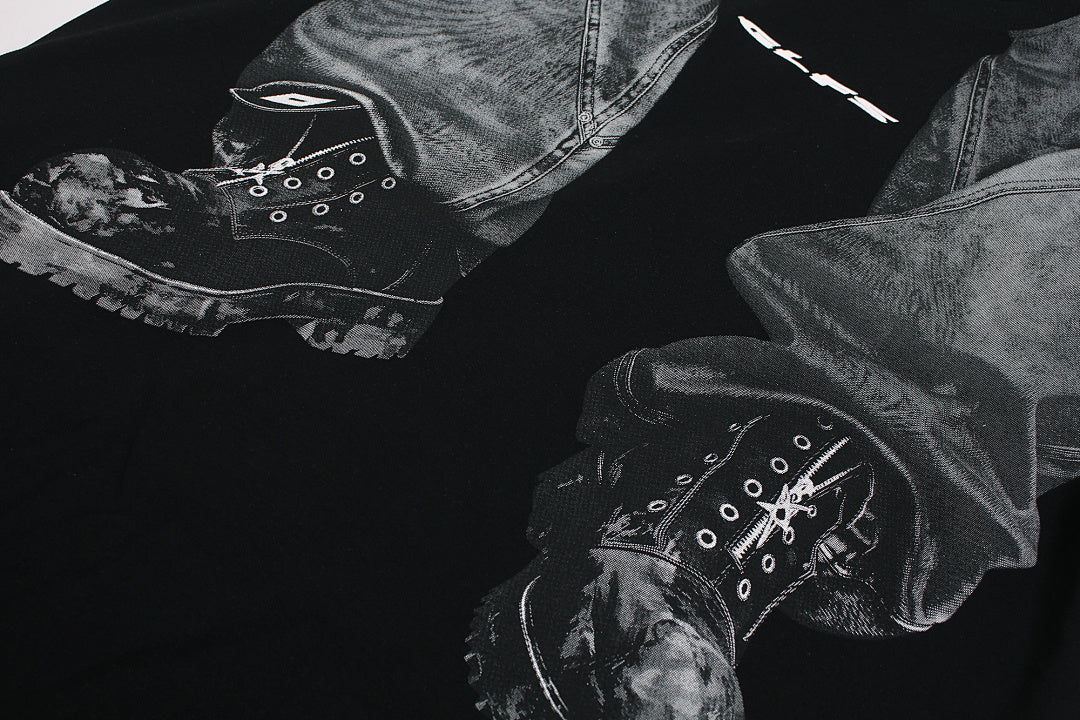 3D Trompe L’Oeil Graphic Short Sleeve T-Shirt - OMYGOODS