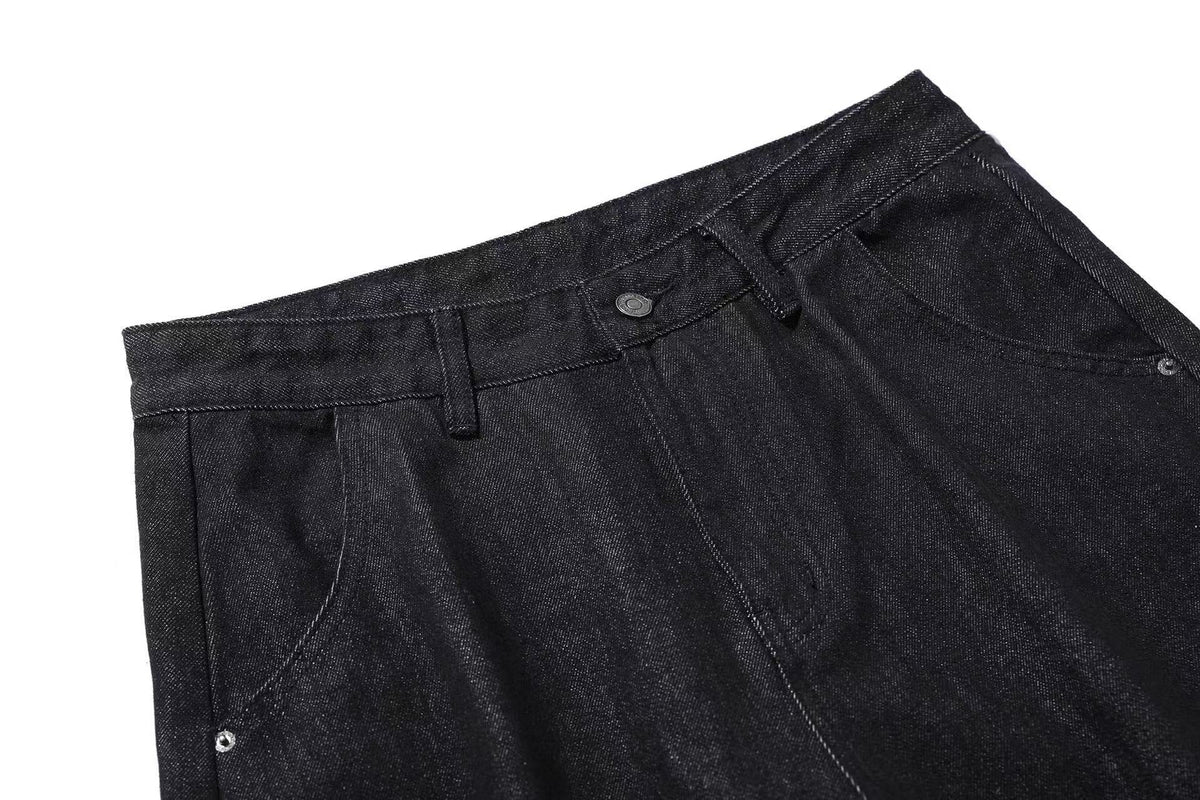Distressed Wide-Leg Jeans - OMYGOODS